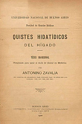 Quistes hidatídicos del hígado.1892