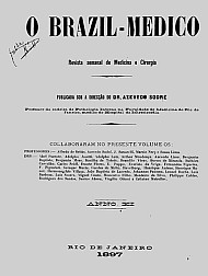 [Periódico] O Brazil-Medico : revista semanal de medicina e cirurgia, v. 11, 1897