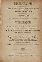 Obsessões. 1898