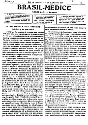 [Periódico] O Brazil-Medico : revista semanal de medicina e cirurgia, v. 42, P2, jul-dez, 1928