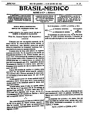 [Periódico] O Brazil-Medico : revista semanal de medicina e cirurgia, v. 45, P2, jul-dez, 1931