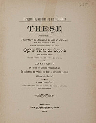 Do abafamento da 2ª bulha na base no alcoolismo chronico. 1909