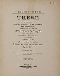 Do abafamento da 2ª bulha na base no alcoolismo chronico. 1909