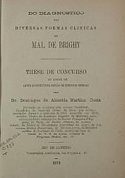 Do diagnostico das diversas formas clinicas do Mal de Bright . 1879