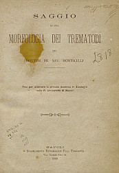 Saggio di una morfologia dei trematodi.1888