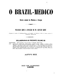 [Periódico] O Brazil-Medico : revista semanal de medicina e cirurgia, v. 12, 1898