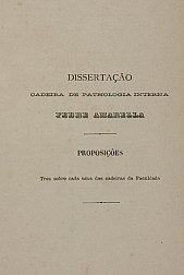 Febre amarella. 1886