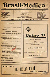 [Periódico] O Brazil-Medico : revista semanal de medicina e cirurgia, v. 59, P1, jan-abr, 1945