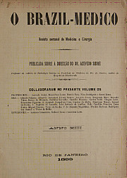 [Periódico] O Brazil-Medico : revista semanal de medicina e cirurgia, v. 13, 1899
