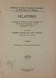 Relatório apresentado à Directoria Geral dos Telégraphos e à Divisão Geral de Engenharia (G.5) do Departamento de Guerra.V.1, Publ. 1 [1909]