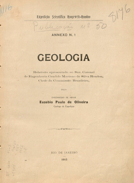 Geologia. Publ. 50 Vol. 50 1915
