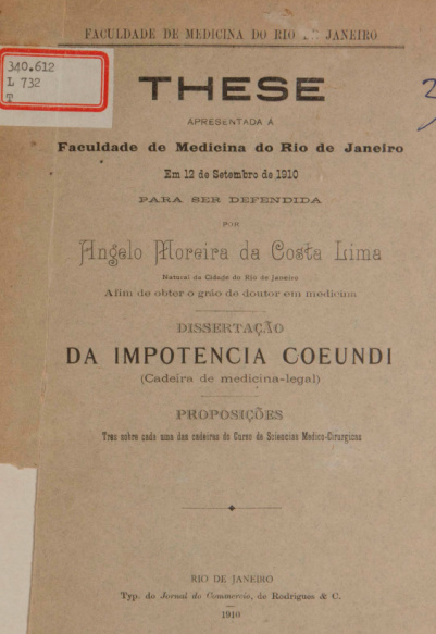 Da impotencia coeundi.1910