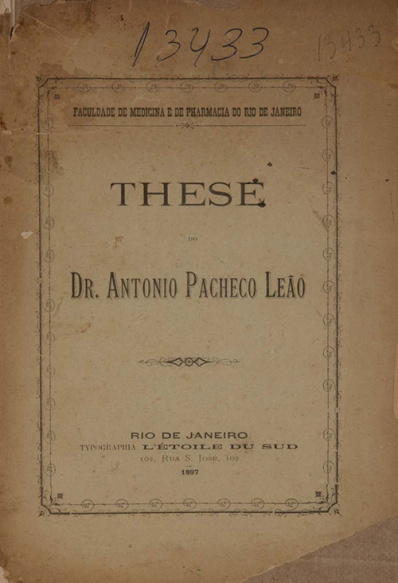 Da correção hepato-renal em pathologia. 1897