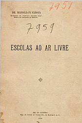 Escolas ao ar livre. 1916