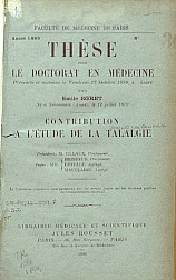 Contribution l'étude de la talalgie.1899