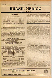 [Periódico] O Brazil-Medico : revista semanal de medicina e cirurgia, v. 59, P3, set-dez, 1945