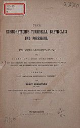 Über echinorhynchus turbinella, brevicollis .1895und porrigens