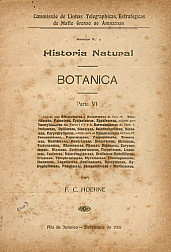 Historia Natural : Botanica. Parte VI a VIII, 1910-1915