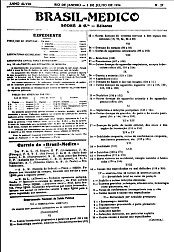 [Periódico] O Brazil-Medico : revista semanal de medicina e cirurgia, v. 48, P2, jul-dez, 1934