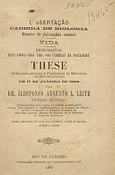 Ensaios de philosofia natural.1900