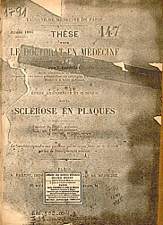 Étude anatomique et clinique sur la sclérose en plaques